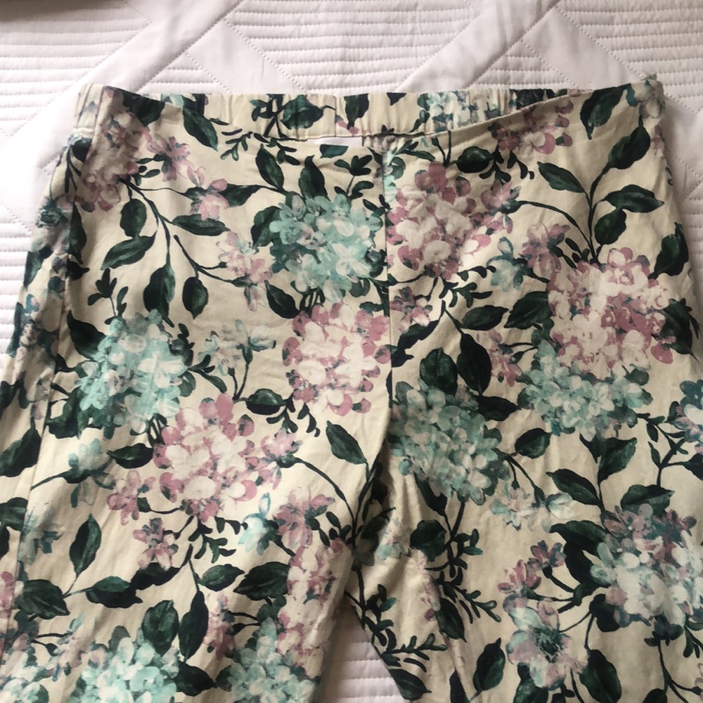 J Jill| Cropped pant| Women’s|. Size L petite| Linen cotton blend, Vacation cool - Picture 2 of 15